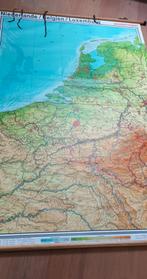 Kaart  Benelux, Antiquités & Art, Antiquités | Cartes scolaires, Enlèvement ou Envoi, Géographie