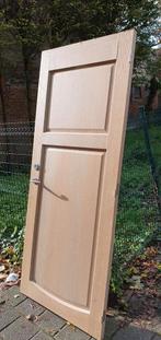 Massief houten deur., 80 tot 100 cm, Zo goed als nieuw, Hout, Ophalen
