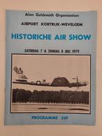 Programma Airshow Kortrijk - Wevelgem 1979, Boek of Tijdschrift, Gebruikt, Ophalen of Verzenden