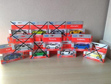 ☼ Nieuwe welly speelgoedauto's schaalmodel - SPORT beschikbaar voor biedingen