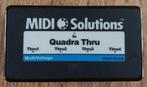 Midi solutions Quadra Thru, Muziek en Instrumenten, Synthesizers, Overige merken, Met midi-aansluiting, Ophalen of Verzenden, Zo goed als nieuw
