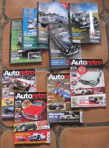 Mercedes - oldtimermagazines (8 stuks)