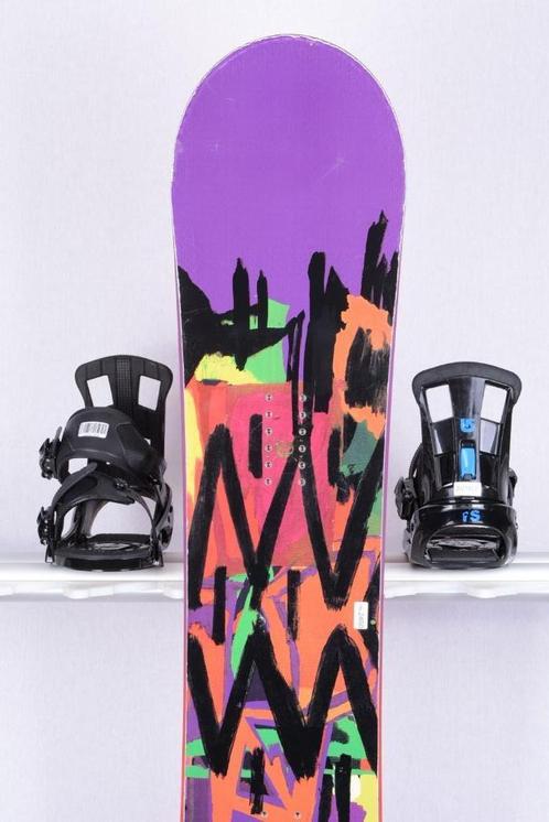 147 cm dames snowboard RIDE OMG, slimewalls sidewall, hybrid, Sport en Fitness, Snowboarden, Gebruikt, Board, Verzenden