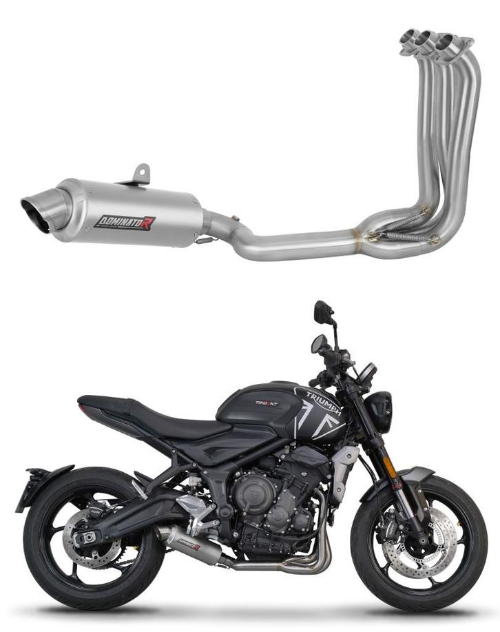 [DOMINATOR UITLAAT] Triumph Trident 660 2021–2024, Motoren, Onderdelen | Merk-onafhankelijk, Nieuw, Verzenden