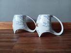 Set van 2 design espressokopjes Artihove Delfts, Maison & Meubles, Cuisine | Vaisselle, Enlèvement ou Envoi, Comme neuf, Autres styles