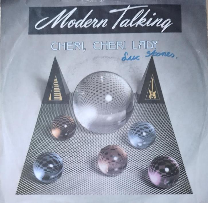 Modern Talking - Cheri, cheri lady, Cd's en Dvd's, Vinyl Singles, Zo goed als nieuw, Single, Pop, 7 inch, Ophalen of Verzenden