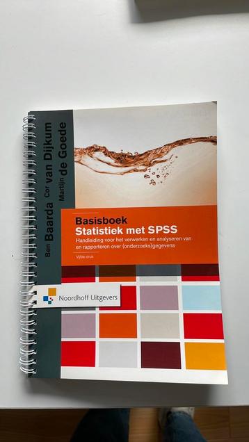 Ben Baarda - Basisboek statistiek met SPSS