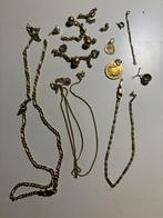 Lot 18k goud, Handtassen en Accessoires, Antieke sieraden, Ophalen, Goud