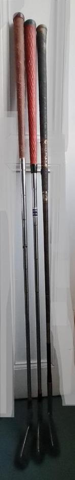 3 antieke chromed Spalding tee- kro - par flite Tournament, Ophalen of Verzenden, Gebruikt, Club, Overige merken