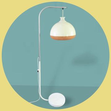 Lampadaire moderne du milieu du siècle, Métal, Utilisé, Mid-Century modern rétro, 150 à 200 cm