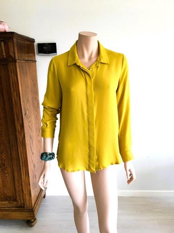  Stijlvol & Trendy: Must-have Mosterdkleurige Blouse van H& beschikbaar voor biedingen