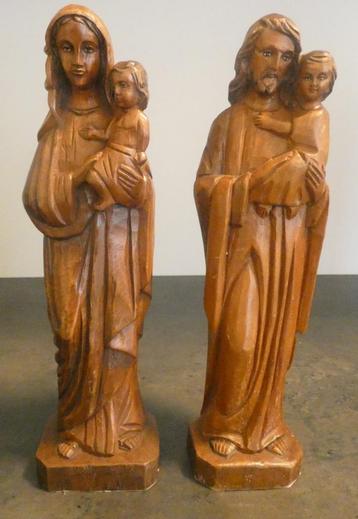 Maria en Josef, houten beeld met kindje Jesus [1789], Enlèvement ou Envoi