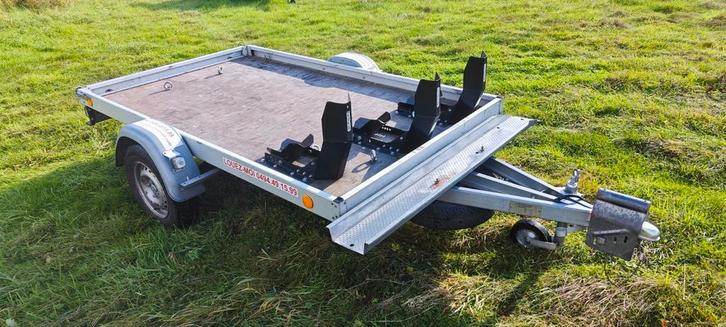 Remorque moto quad, Auto diversen, Aanhangers en Bagagewagens, Zo goed als nieuw, Ophalen