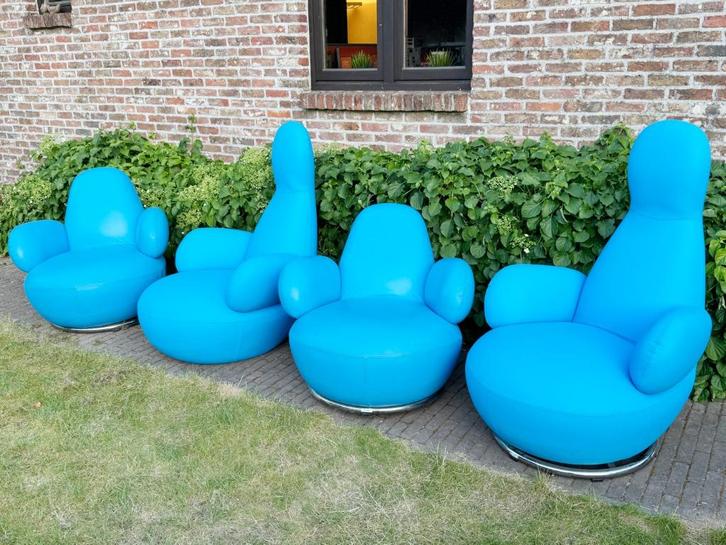 4x Oppo Chair Design (STEFAN BORSELIUS), Huis en Inrichting, Stoelen, Zo goed als nieuw, Vier, Ophalen
