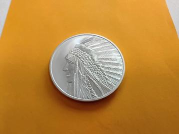 BUFFALO INDIAN LIBERTY ZILVER 1 OUNCE  beschikbaar voor biedingen
