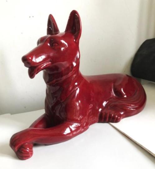 Hond Herdershond Mechelaar St. Clement B 40 😍🐶💑🤗, Antiek en Kunst, Kunst | Beelden en Houtsnijwerken, Ophalen of Verzenden
