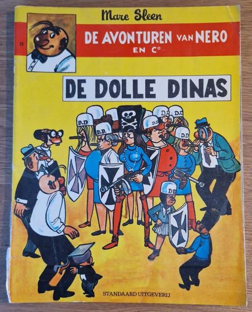 Nero - De dolle Dinas -20-1e dr-1970 Strip, Boeken, Stripverhalen, Gelezen, Eén stripboek, Verzenden