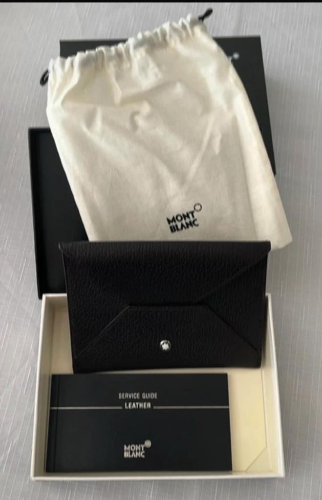 Montblanc documentenhouder, Handtassen en Accessoires, Tassen | Reistassen en Weekendtassen, Nieuw, Zwart, Minder dan 40 cm, Minder dan 20 cm