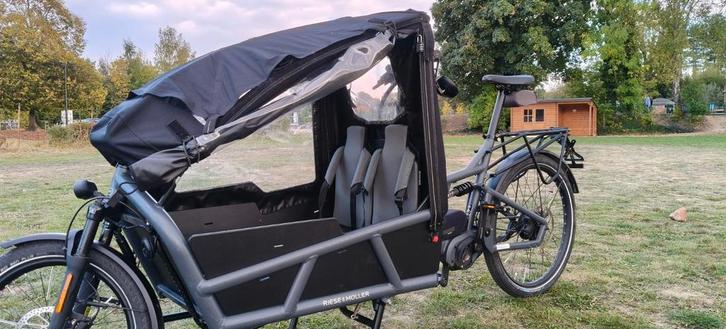 Riese & Muller Load 75 Vario Enviolo HS bakfiets, Fietsen en Brommers, Fietsen | Bakfietsen, Zo goed als nieuw, Overige merken