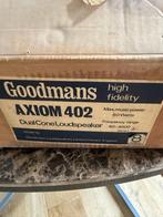 geluidsboxen Goodmans, Ophalen