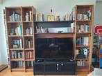 Meuble TV + Bibliothèques, Ophalen, Gebruikt