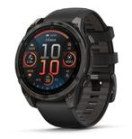 Garmin fenix 8 – 47 mm, AMOLED, Zwart, Garmin, Ophalen of Verzenden, Zo goed als nieuw