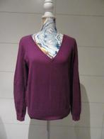Paarse trui/ blouse - H&M - V-hals - Large, Taille 42/44 (L), H&M, Enlèvement ou Envoi, Porté