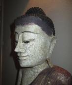 Buddha Shakiamuni in hout., Ophalen of Verzenden