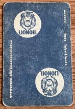 Speelkaart LIONOIL, Verzamelen, Speelkaarten, Jokers en Kwartetten, Ophalen of Verzenden, Gebruikt, Speelkaart(en)