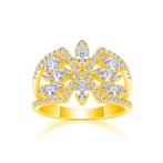 Nieuwe ring, diamanttest positief!, Handtassen en Accessoires, Ringen, Verzenden, Nieuw