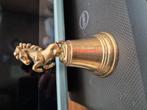 Antieke bronzen bel met paard in heel goede staat, Antiek en Kunst, Ophalen of Verzenden