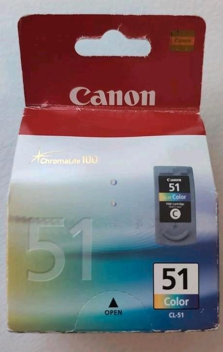 Canon  CL-51 color cartridge, Computers en Software, Printerbenodigdheden, Cartridge, Ophalen of Verzenden