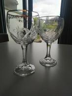 2 verschillende bierglazen Grimbergen, Verzamelen, Glas en Drinkglazen, Ophalen of Verzenden