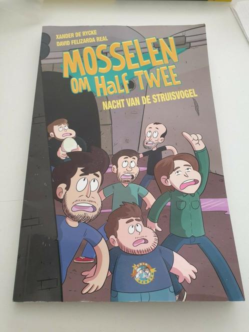 Xander De Rycke - Mosselen om half twee, Boeken, Stripverhalen, Gelezen, Eén stripboek, Ophalen of Verzenden