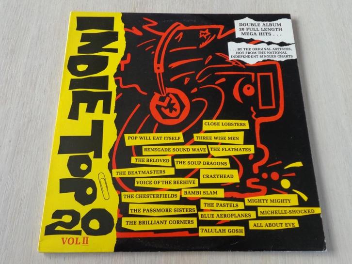 Various – Indie Top 20 Volume II, Cd's en Dvd's, Vinyl | Overige Vinyl, Gebruikt, 12 inch, Ophalen of Verzenden