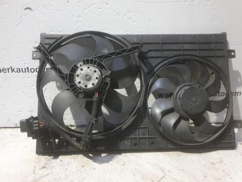 KOELVENTILATOR DUBBELE VIN Golf IV (1J1) (1JO-959-455-F), Auto-onderdelen, Airco en Verwarming, Volkswagen, Gebruikt