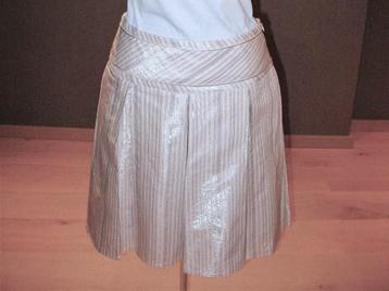 Nieuwe InWear rok met zilverkleurige strepen, mt 36/38, Inwear, Envoi, Neuf