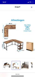 L bureau, Huis en Inrichting, Bureaus, Ophalen, Zo goed als nieuw, Bureau