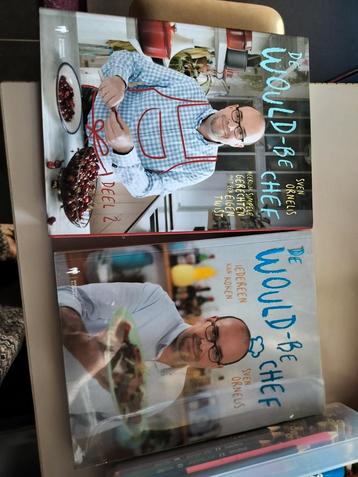 2 kookboeken Sven Ornelis  beschikbaar voor biedingen