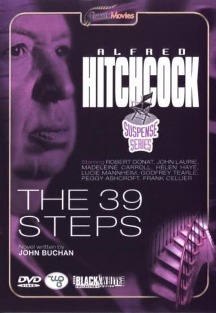 The 39 steps met Robert Donat, Madeline Carroll,, Cd's en Dvd's, Dvd's | Klassiekers, Zo goed als nieuw, Thrillers en Misdaad
