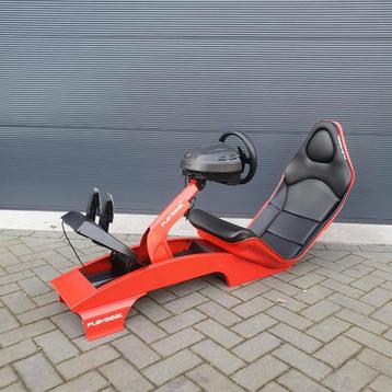 Playseat F1 rood + Thrustmaster T300 RS, Enlèvement, Reconditionné