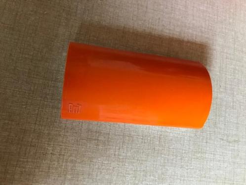 oranje vintage tafelveger/kruimelborstel, Antiek en Kunst, Curiosa en Brocante, Ophalen