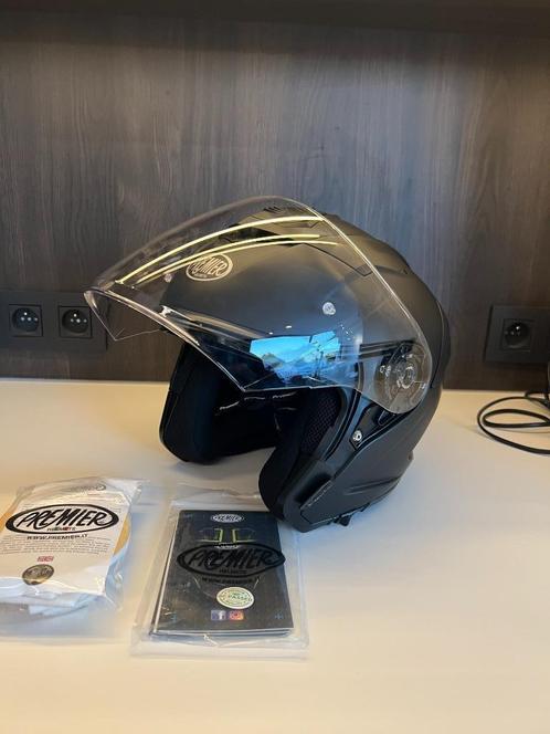 Premier JT5 U9 BM - nieuw, maat L, Motoren, Kleding | Motorhelmen, Dames, Heren, Jethelm, L, Overige merken, Nieuw met kaartje