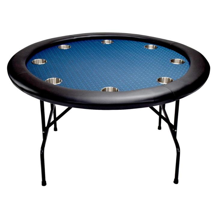 Pokertafel Rond 8 Personen, Hobby en Vrije tijd, Gezelschapsspellen | Kaartspellen, Zo goed als nieuw, Vijf spelers of meer, Ophalen