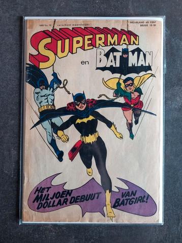 Superman en batman - Het miljoen dollar debuut van Batgirl!! beschikbaar voor biedingen