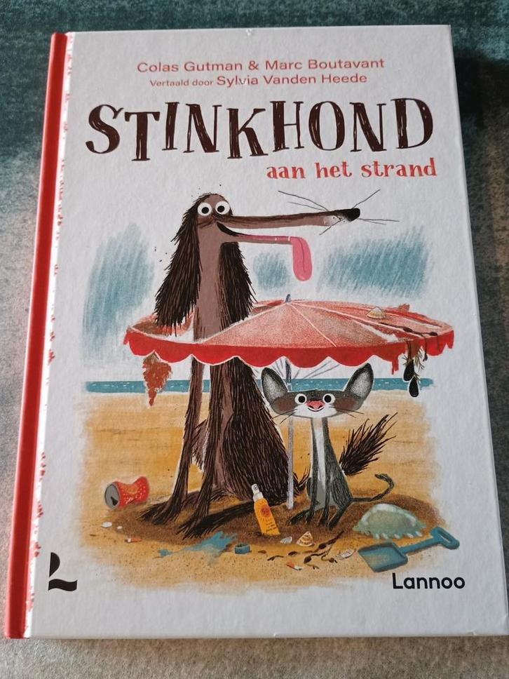 Colas Gutman - Stinkhond aan het strand, Boeken, Kinderboeken | Jeugd | onder 10 jaar, Zo goed als nieuw, Ophalen of Verzenden