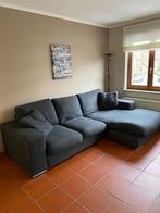 Salon met longchair, Huis en Inrichting, Ophalen, Gebruikt, Driepersoons, Stof