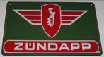 ZUNDAPP : Metalen Bord Classic Logo Zundapp, Verzenden, Nieuw, Reclamebord