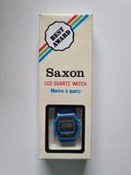 Saxon lcd quartz watch polshorloge kinderen, Handtassen en Accessoires, Nieuw, Ophalen of Verzenden