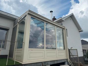 Veranda aluminium Demasure met hoogrendementsglas beschikbaar voor biedingen